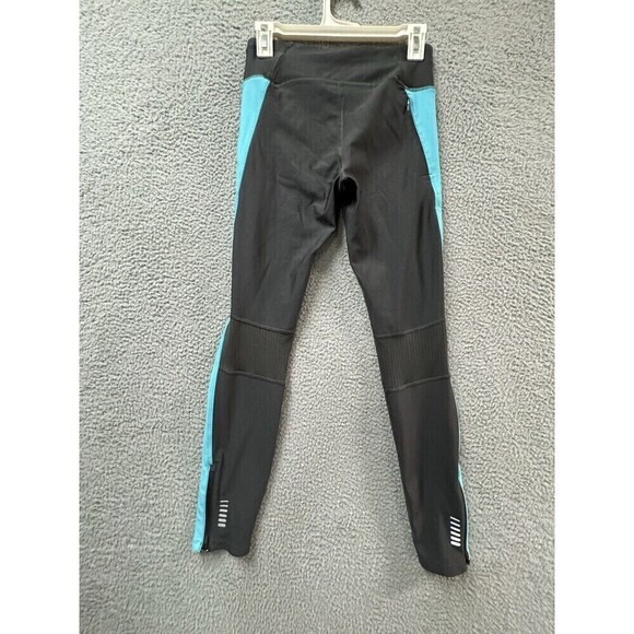 Under Armour Tights Womens M Gray Blue Heatgear Compression Stretch - Picture 2 of 15